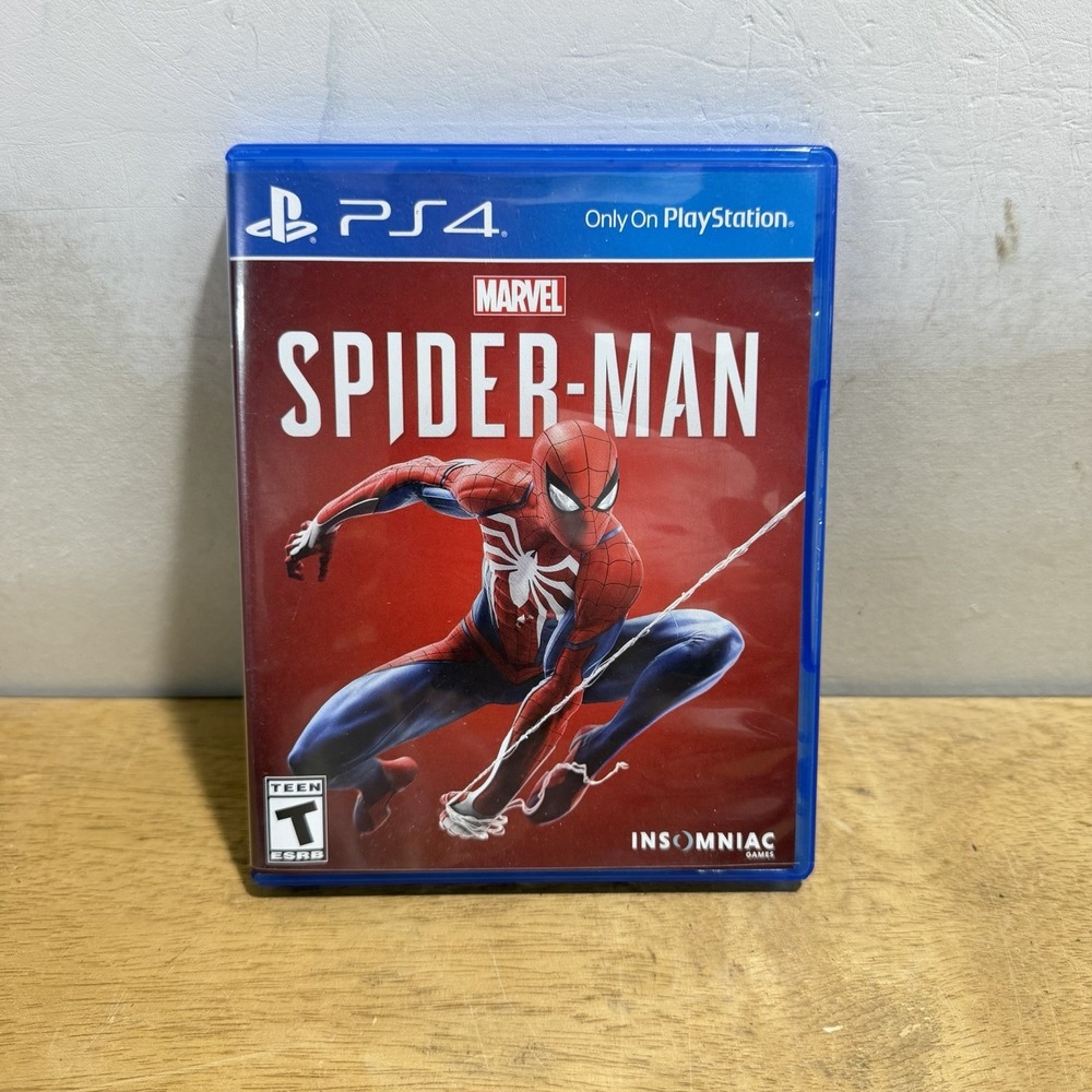 Marvel Spider-Man PS4 PlayStation 4 CUSA-02299 Complete CIB Tested Working